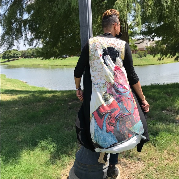 GEISHA KIMONO DUSTER www.nikishaw.com - Picture 3 of 6